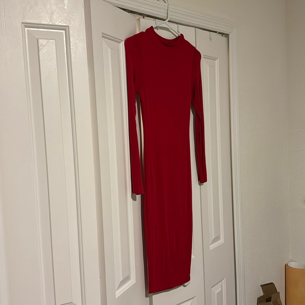 Naked Wardrobe midi dress